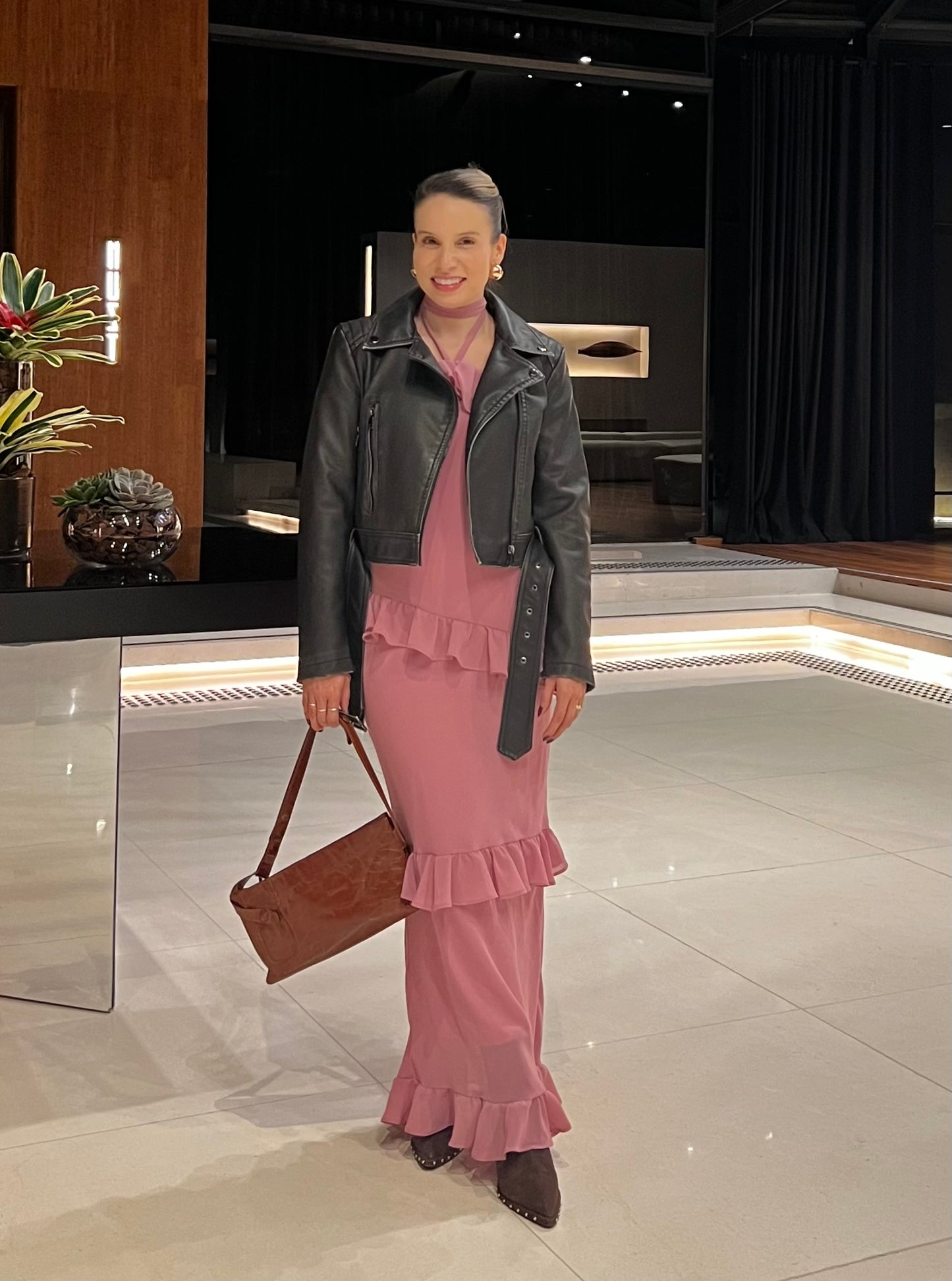 Vestido Eloise Rosa Seco