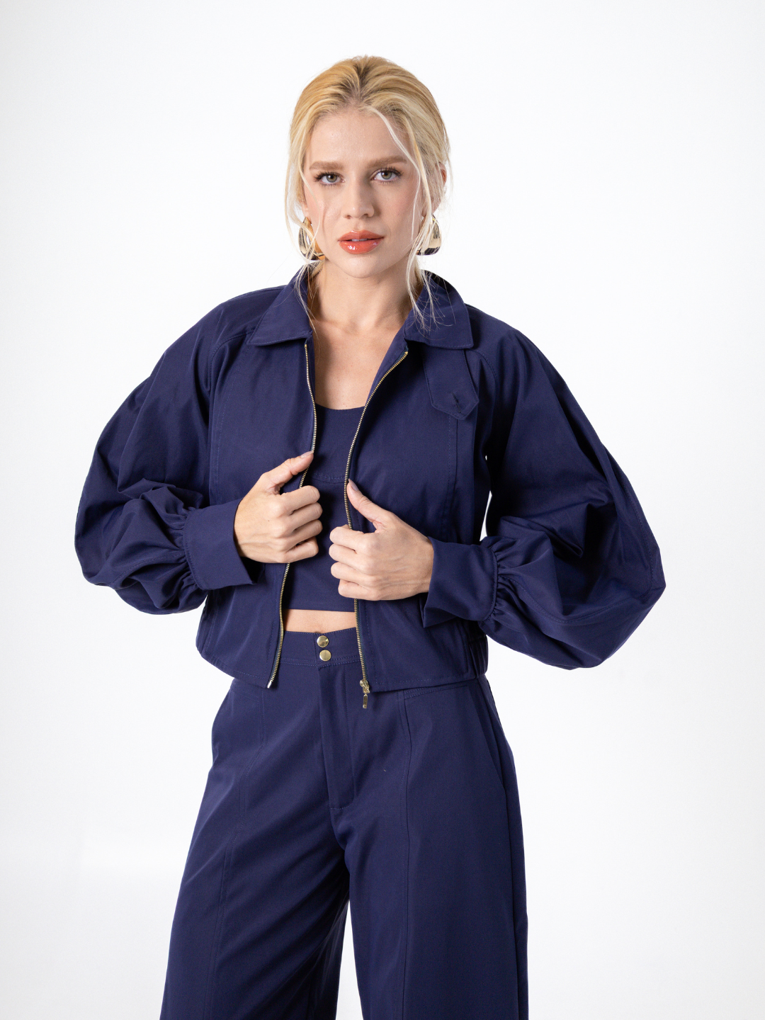 Jaqueta Lilian Azul Marinho