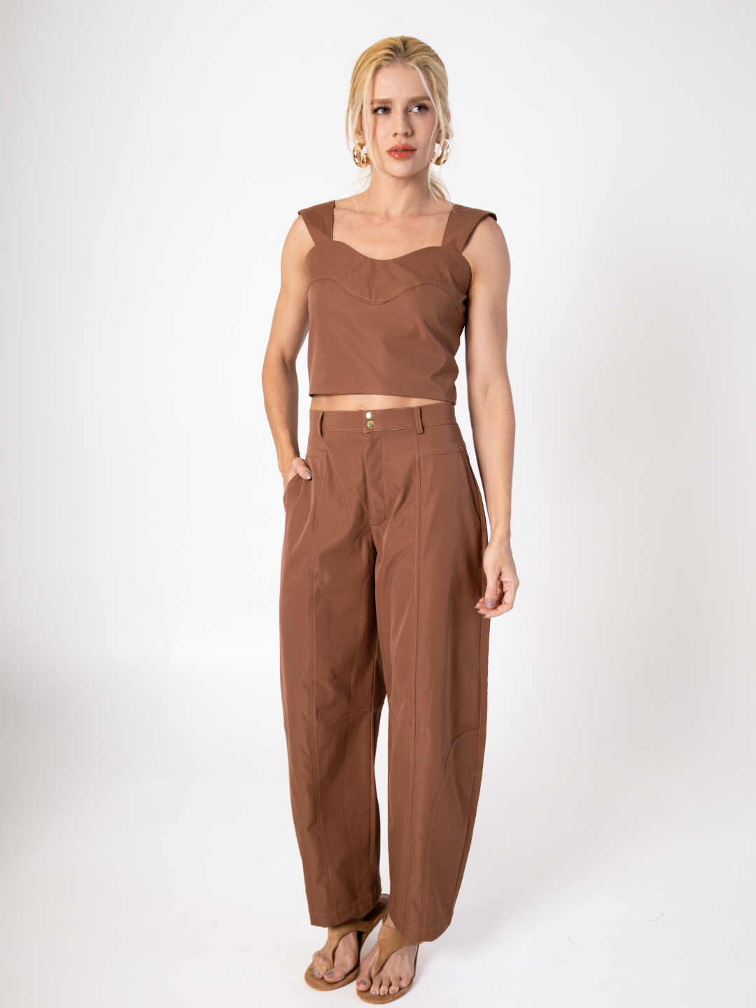 Calça Lilian Marrom