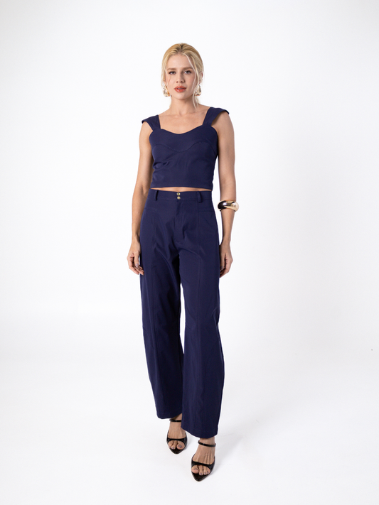 Calça Lilian Azul Marinho