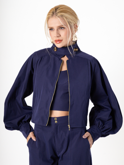 Jaqueta Lilian Azul Marinho