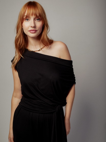 Macacão Delma Preto