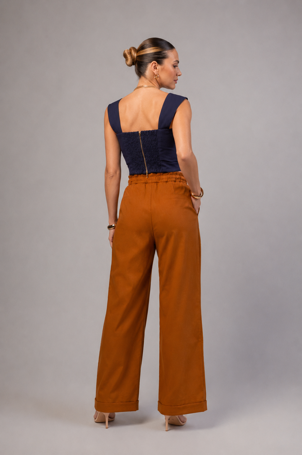 Calça Erica Mostarda