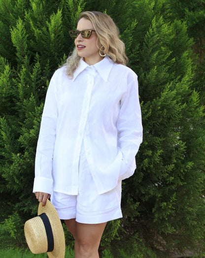 Short Taissa Linho Puro